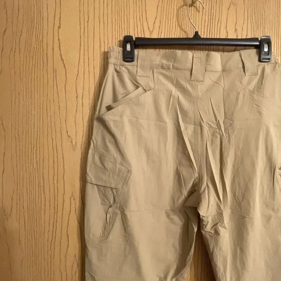 Men's TacVAsen Pants Nylon Outdoor Cargo Utility khaki tan Size 36 - Picture 6 of 9